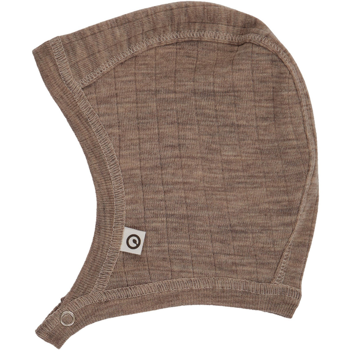 Müsli Walnut Melange Woolly Rib Baby Helmet