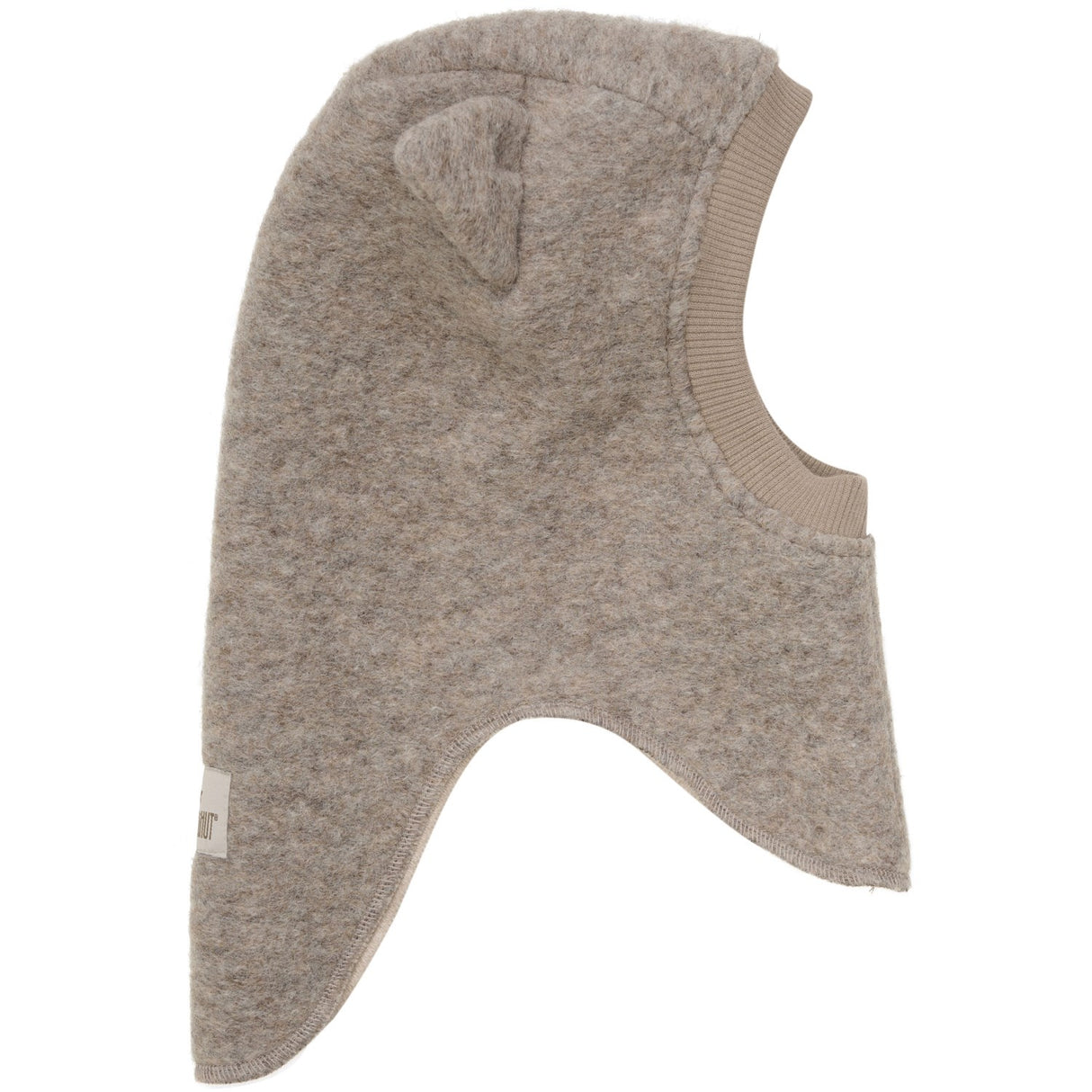 Huttelihut Camel Melange Balaclava Ears Wool