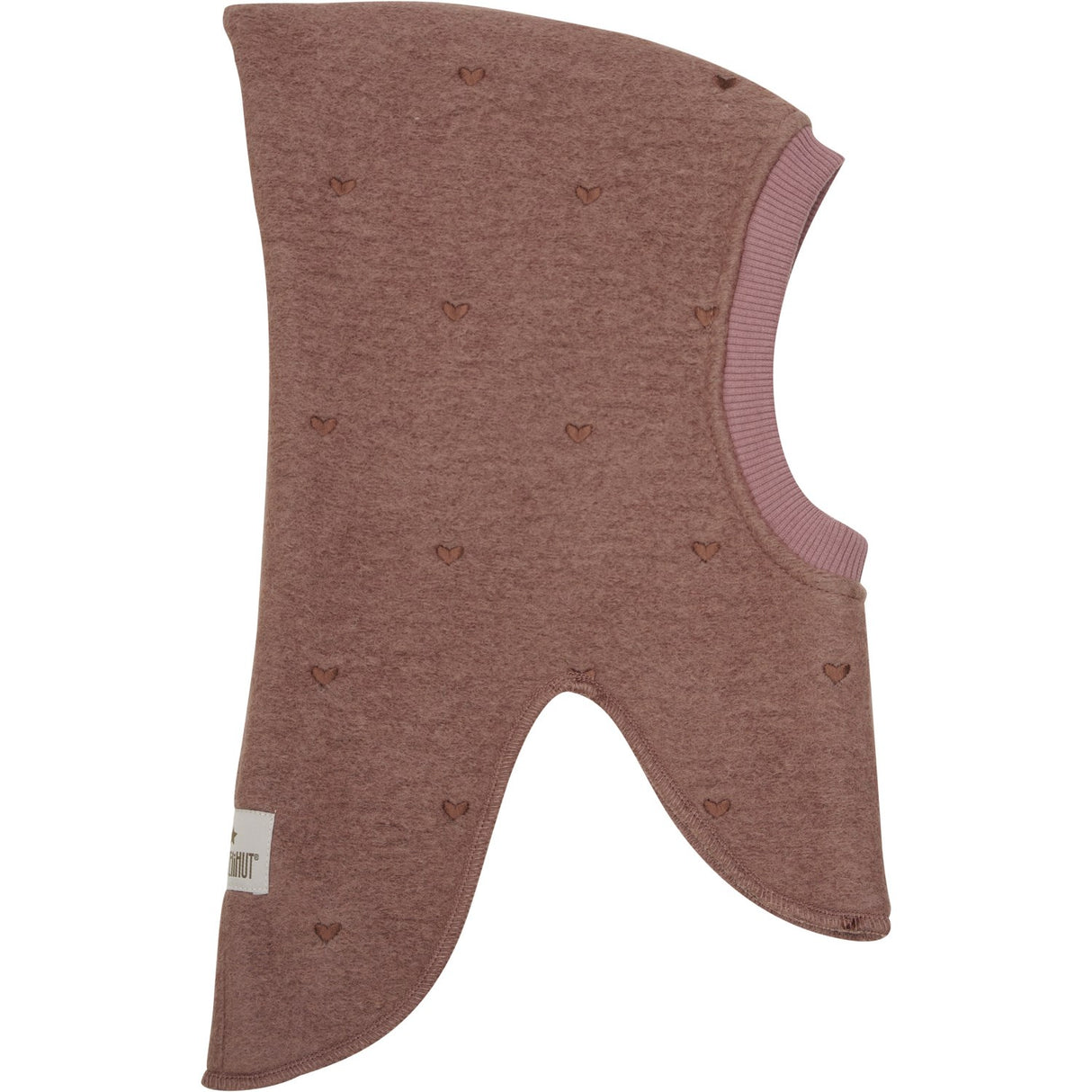 Huttelihut Burlwood Balaclava All Over Emb. Wool