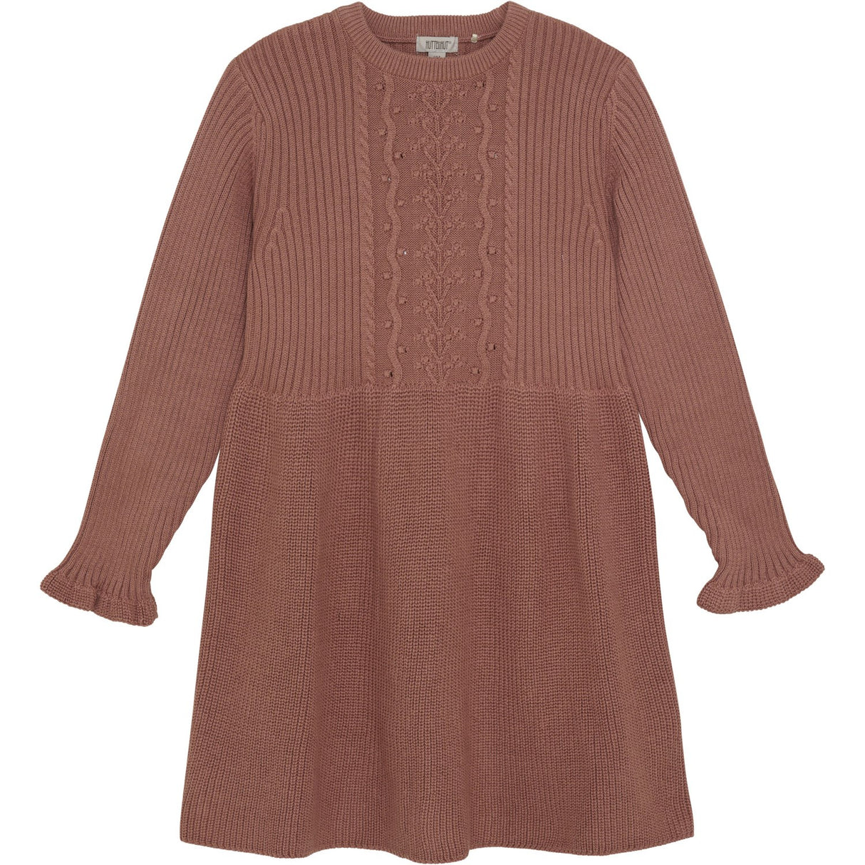 Huttelihut Burlwood Dress Ls Knit