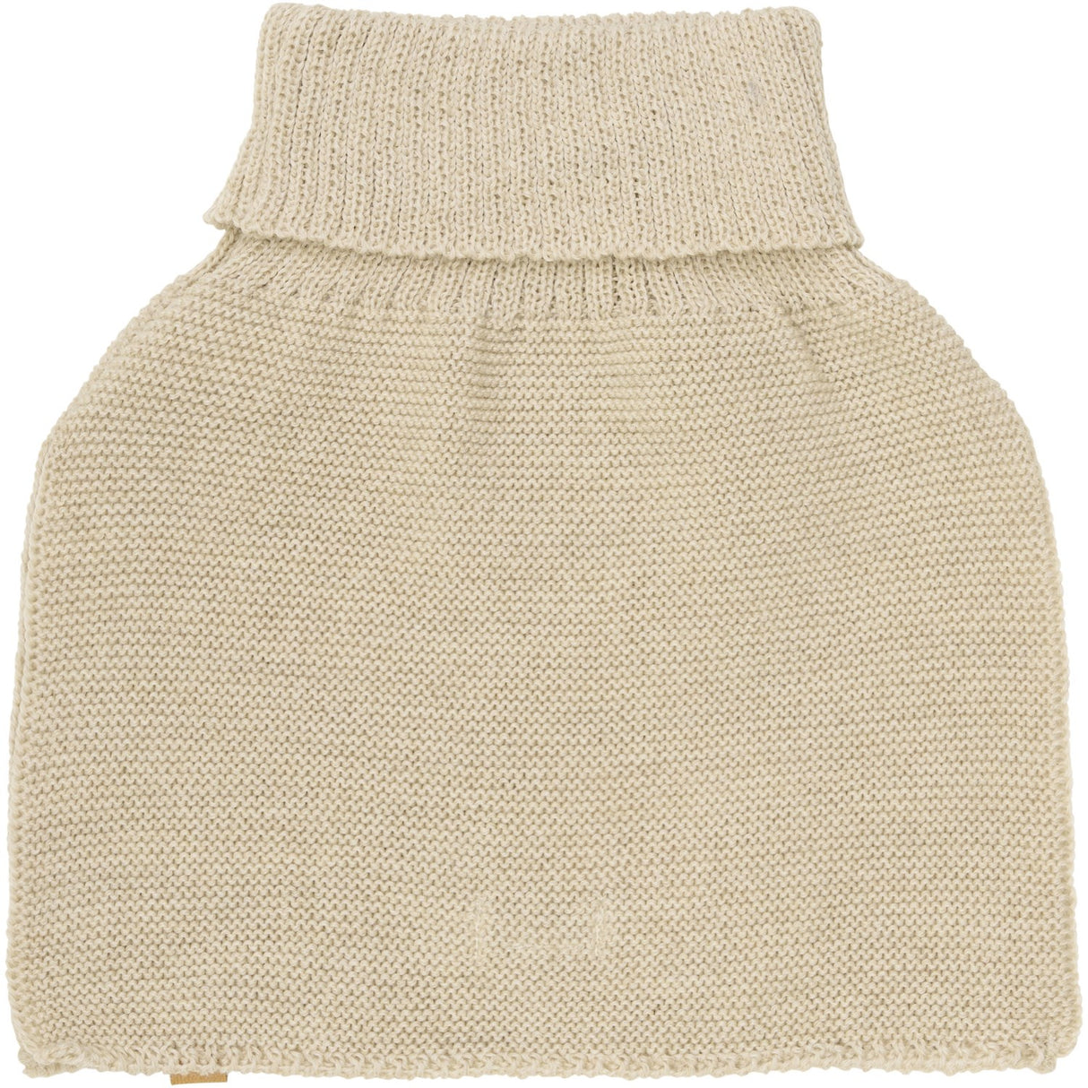 Huttelihut Sand Melange Neck Warmer Wool Knit
