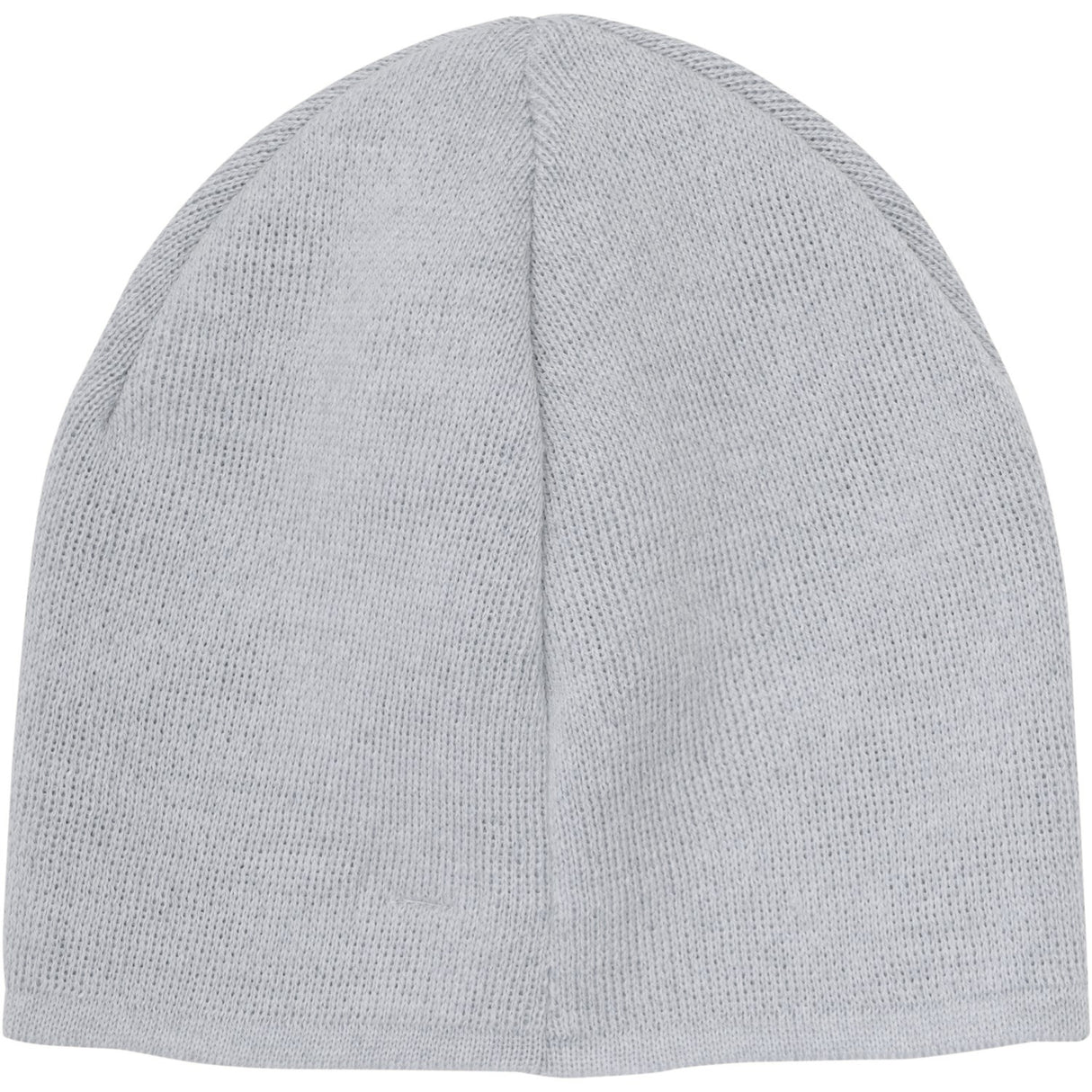 Huttelihut Medium Grey Melange Beanie Solid Wool Knit