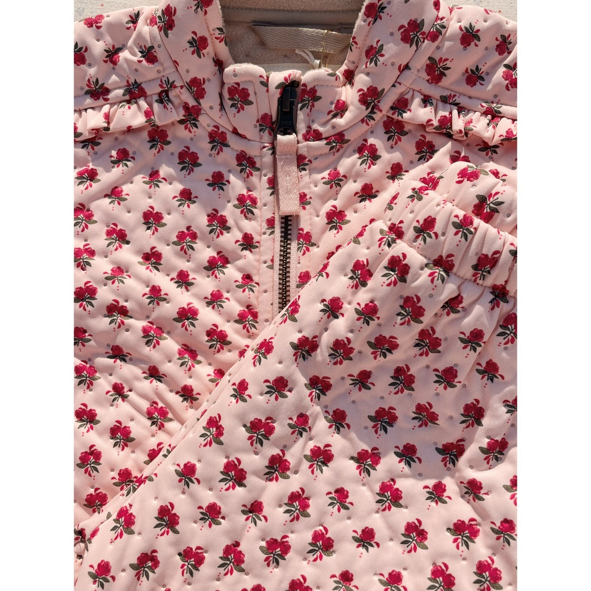 Konges Sløjd Rosie Blush Thermo Frill Jacket Grs