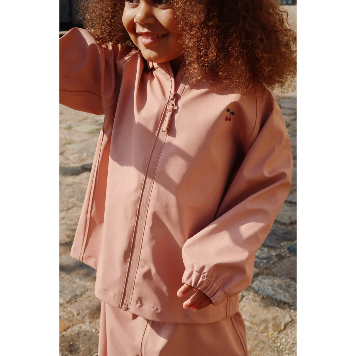 Konges Sløjd Cameo Brown Plainy Rain Set