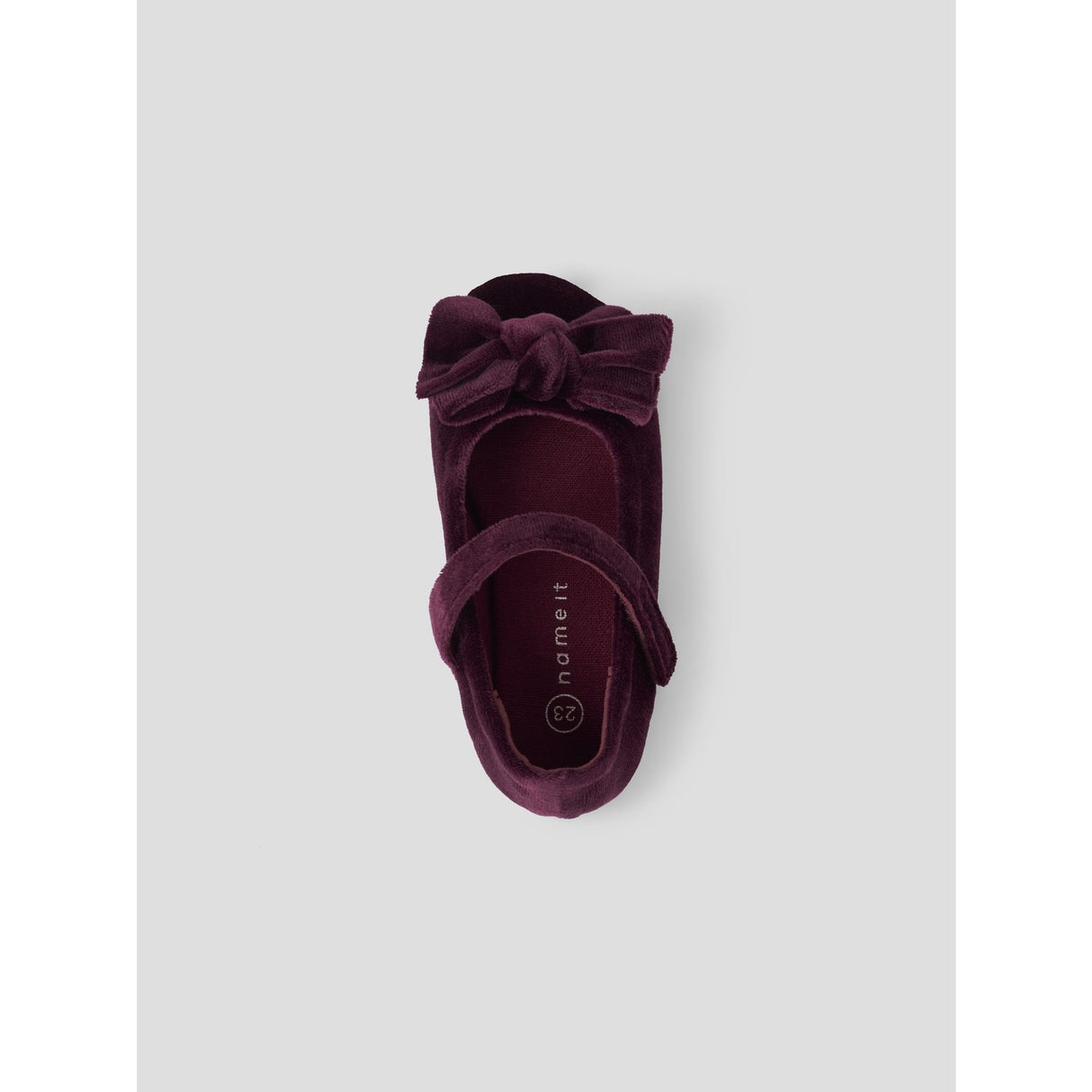 Name It Burgundy Nmfriva Ballerina Shoe
