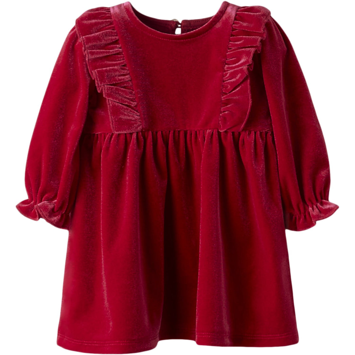 Name It Jester Red Nbfrinne Ls Vel Dress