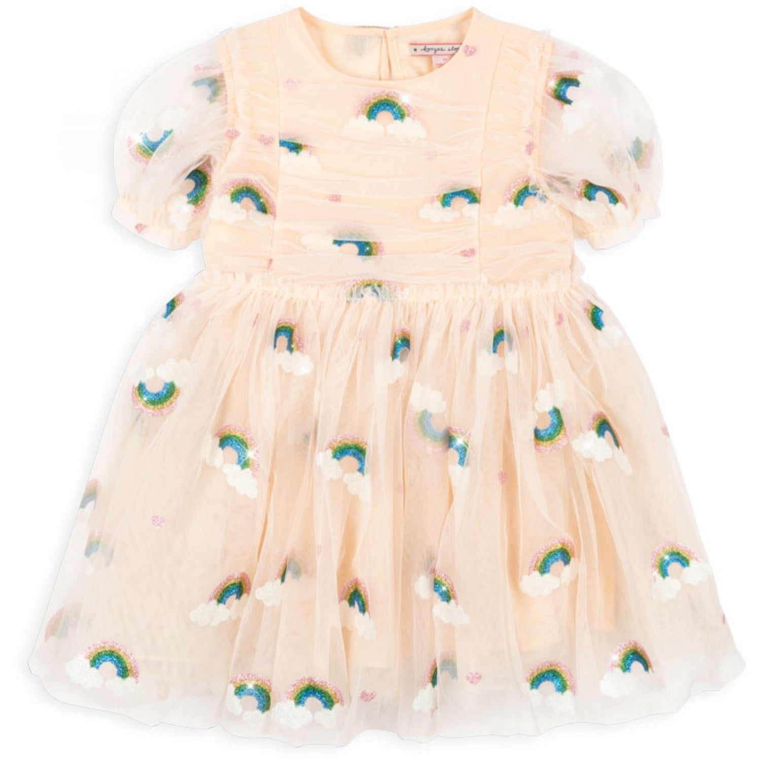 Buy Konges Sløjd Rainbow Glitter Tullie Dress | Luksusbaby