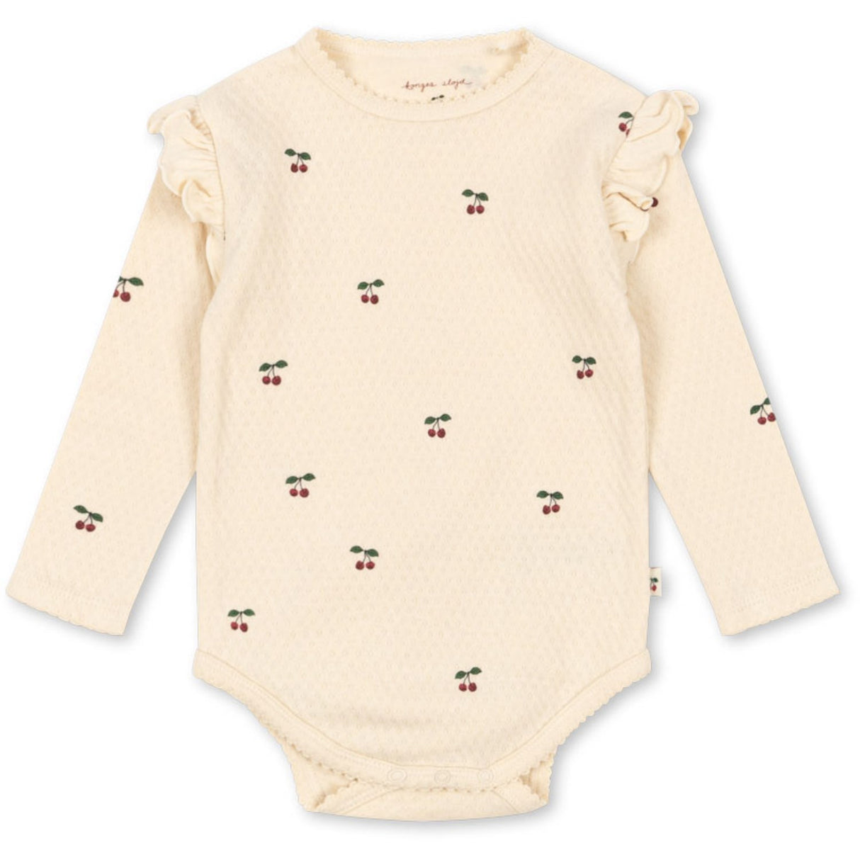Konges Sløjd Cherry Sui Frill Body GOTS