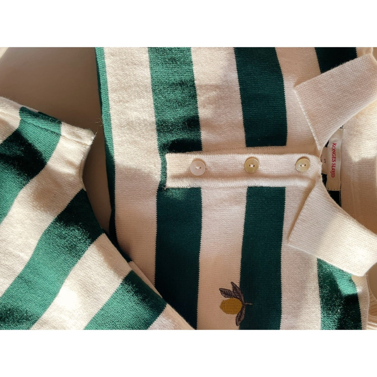Konges Sløjd Pine Grove Stripe Manis Knit Polo