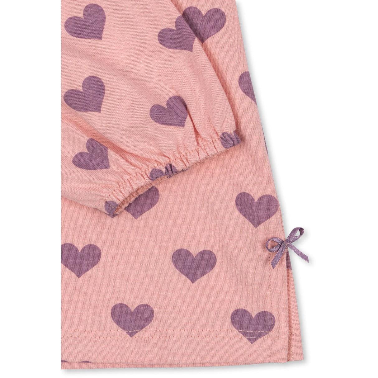 Konges Sløjd Hortensia Coeur Drey Slit Blouse GOTS