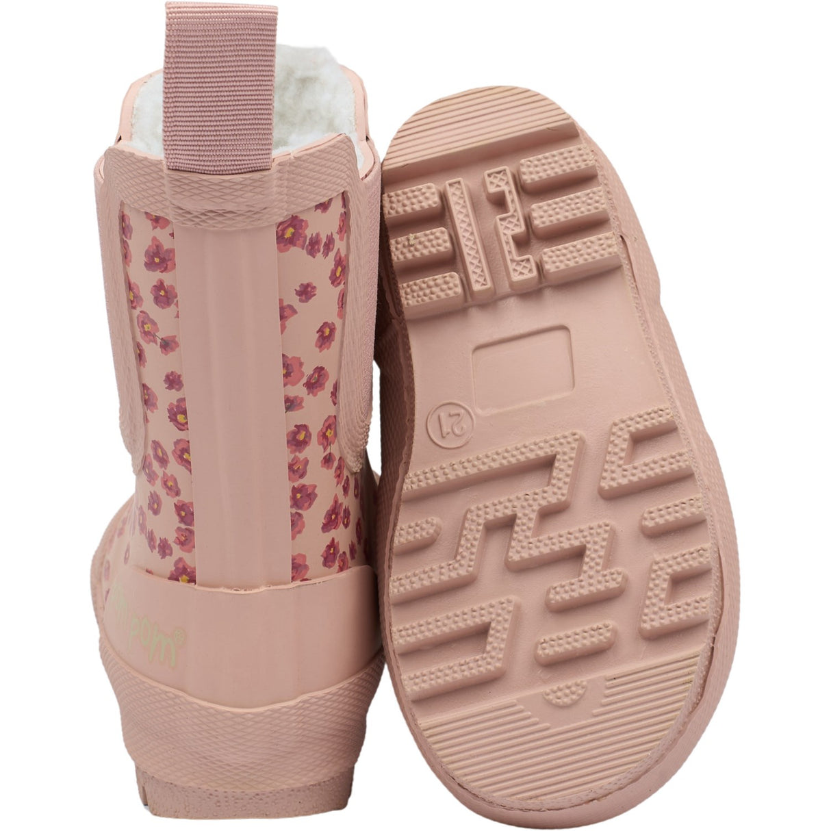 Pom Pom Autumn Anemone Mini Brook GumBoots Thermo Ankle