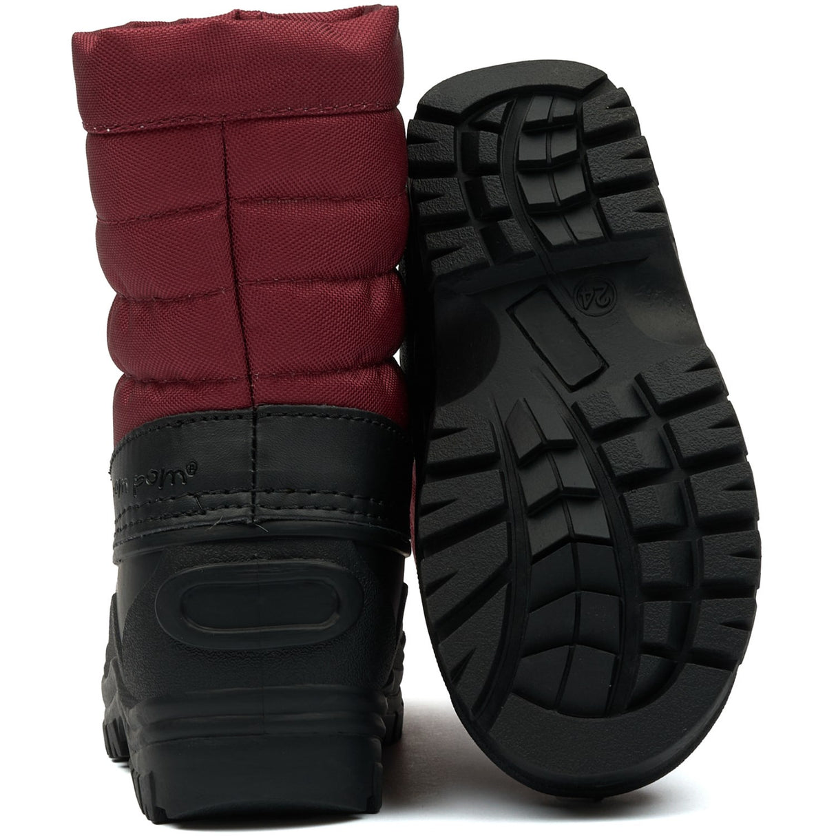Pom Pom Biking Red PmWill Winter Boot