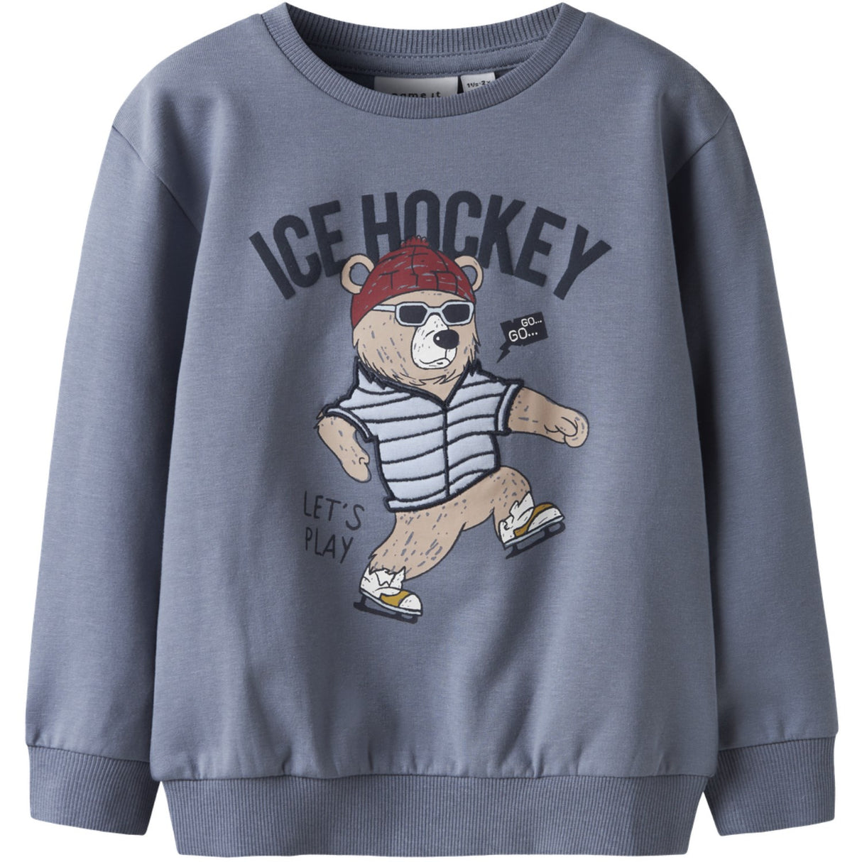 Name It Flint Stone Nmmsaxo Ls Nreg Sweat Bru Box