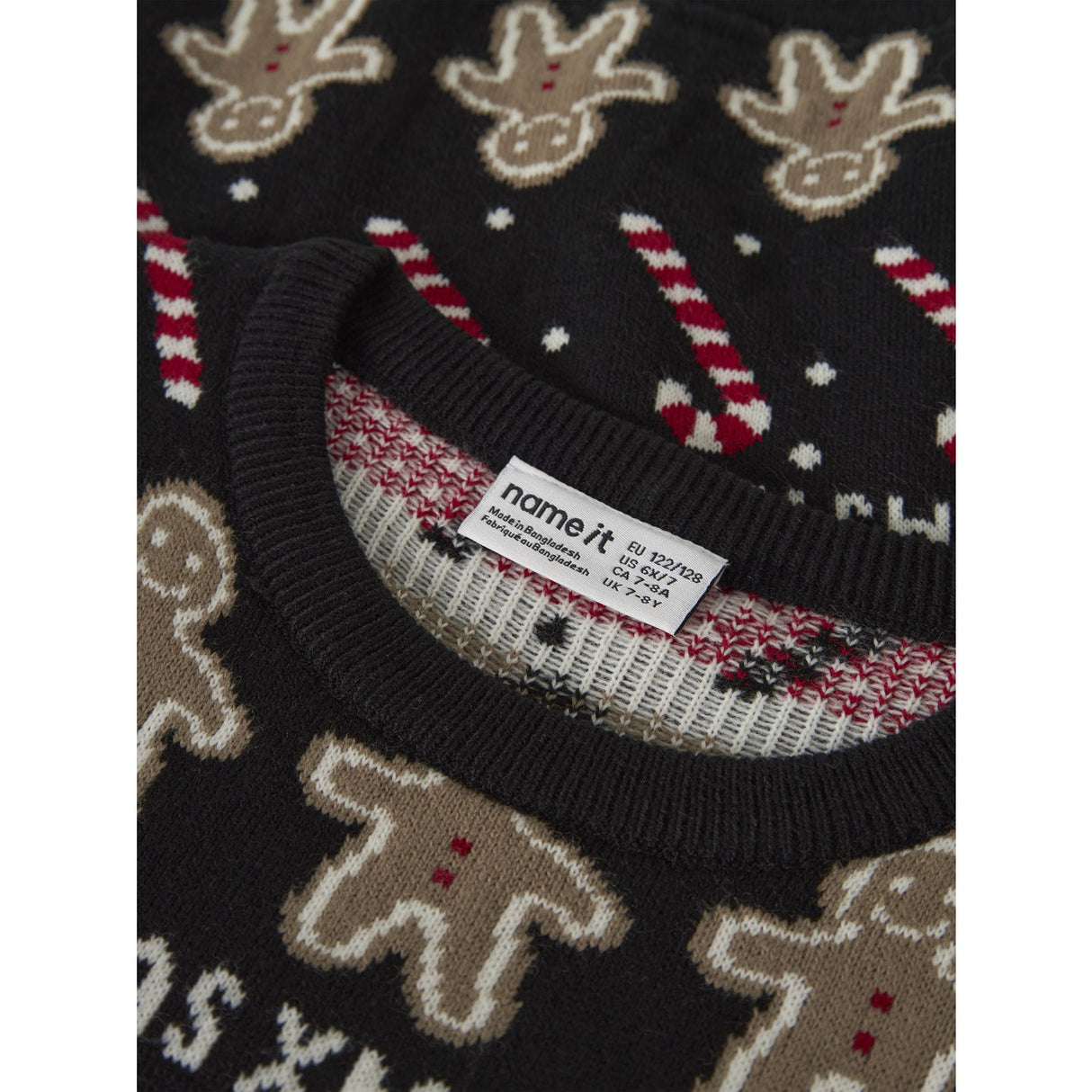 Name It Black Nknrasko Ls Knit Box