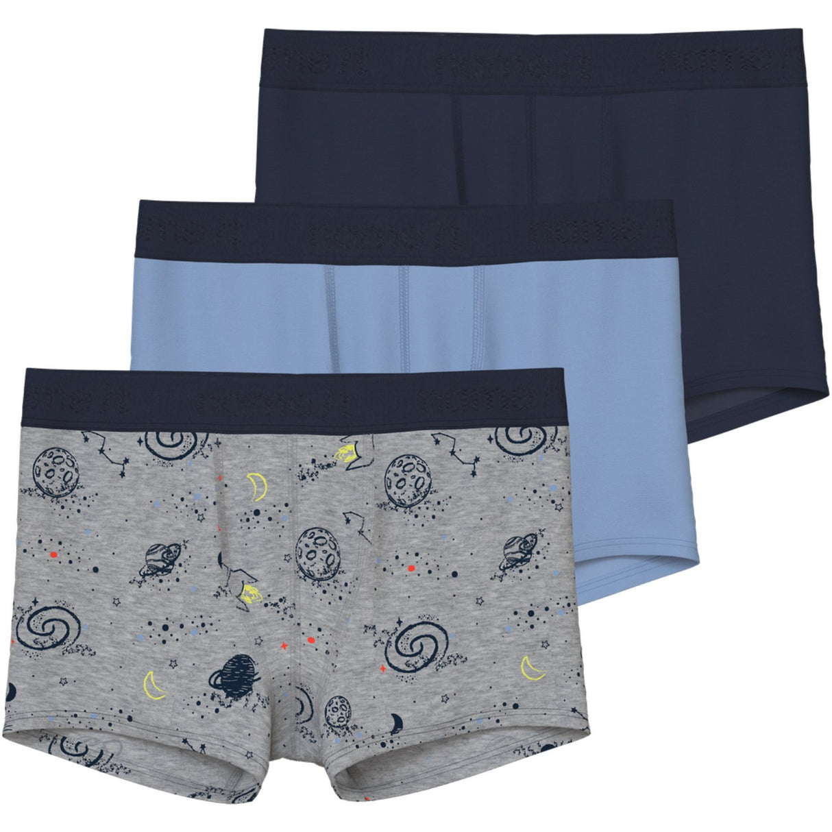 Name It Grey Melange Nkmboxer 3P Grey Space Noos