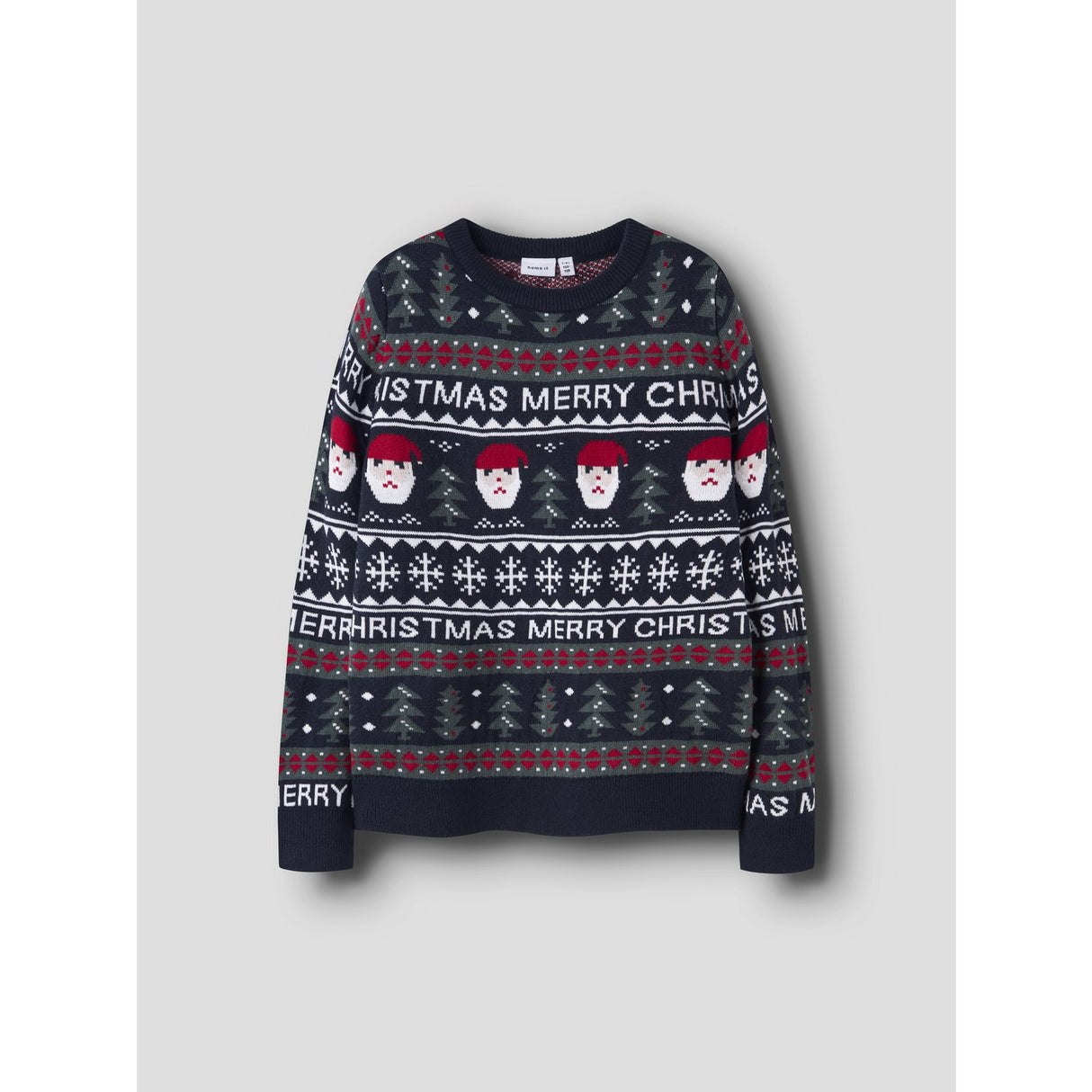 Name It Dark Sapphire Nknrastokka Ls Knit