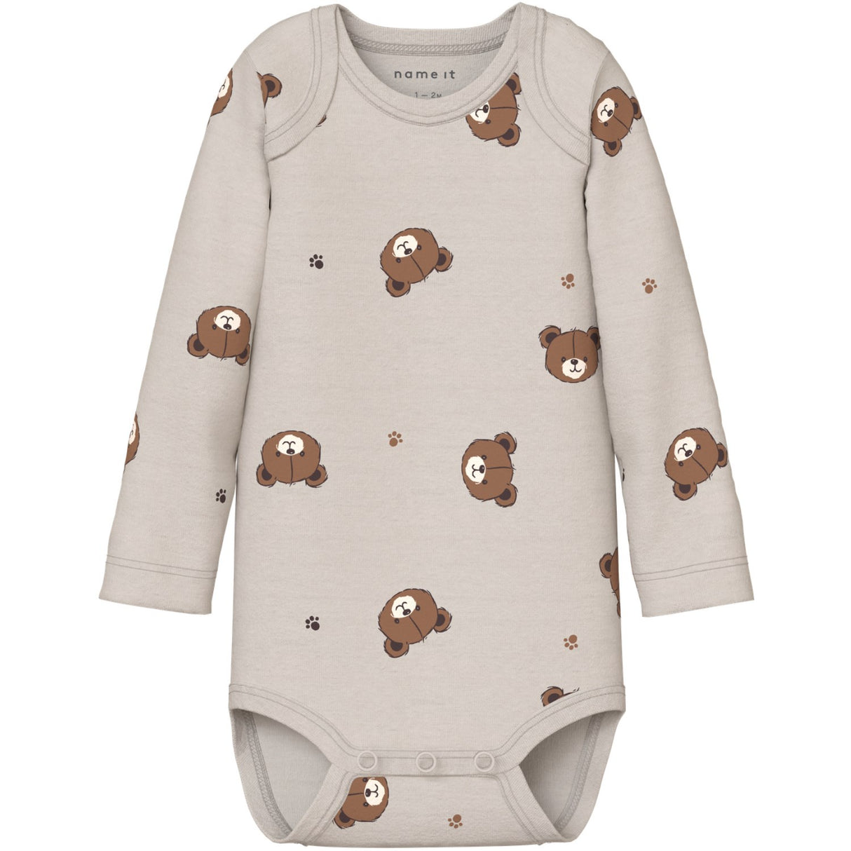 Name It Pumice Stone Nbnbody 3P Ls Pumice Bear Noos