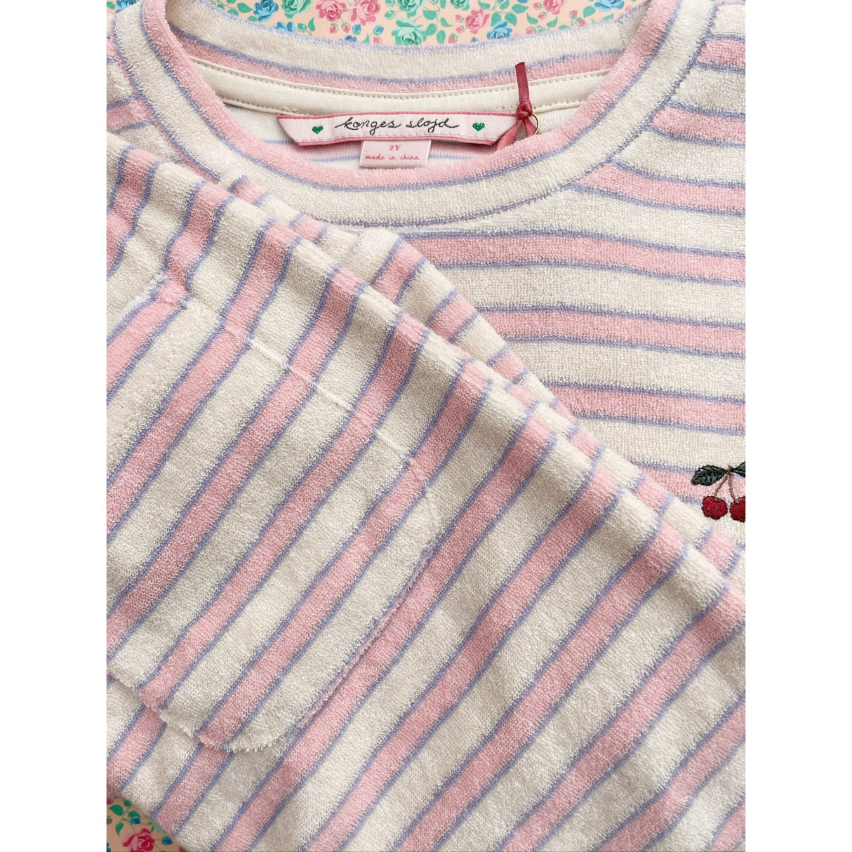 Konges Sløjd Lolly Stripe Itty Sweat Shirt GOTS