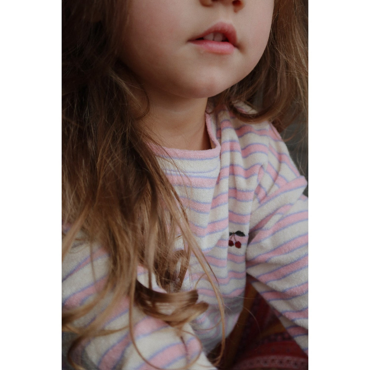 Konges Sløjd Lolly Stripe Itty Sweat Shirt GOTS