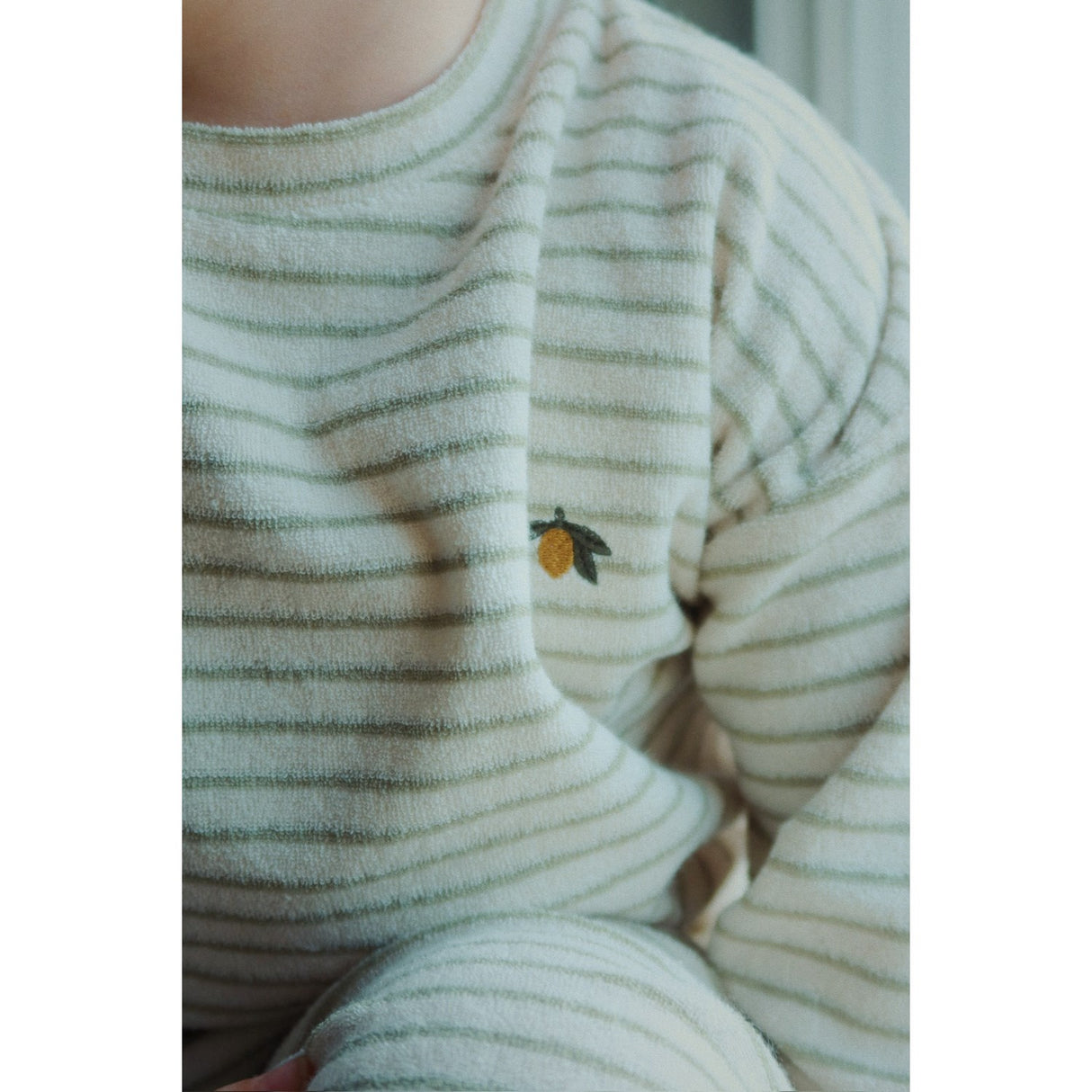 Konges Sløjd Tea Stripe Itty Sweat Shirt GOTS