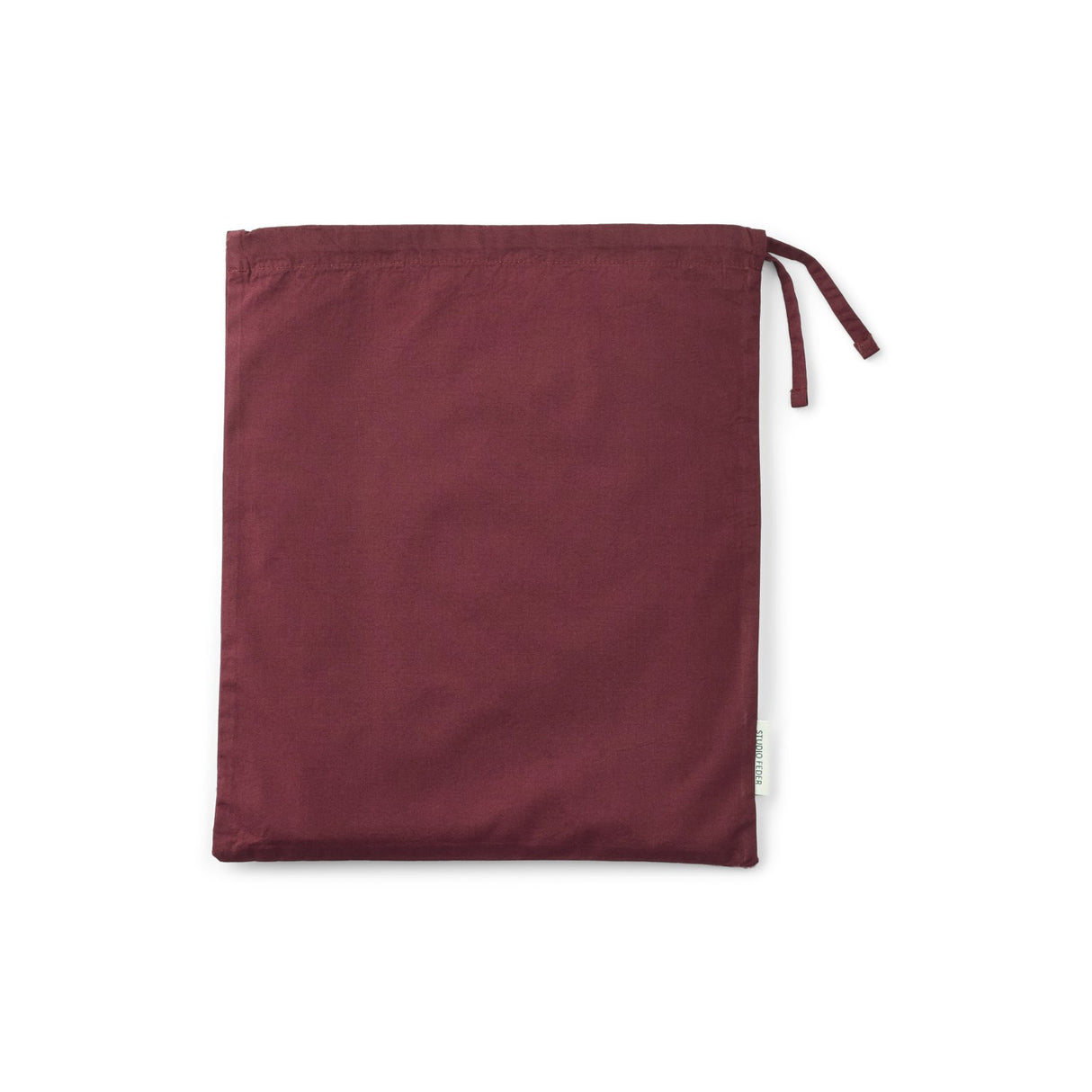 Studio Feder Burgundy Bedding Percale