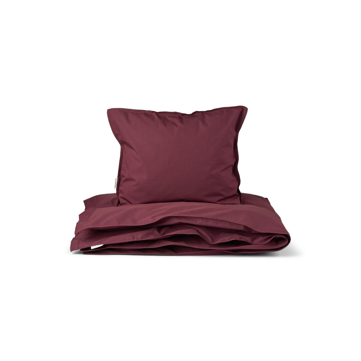 Studio Feder Burgundy Bedding Percale