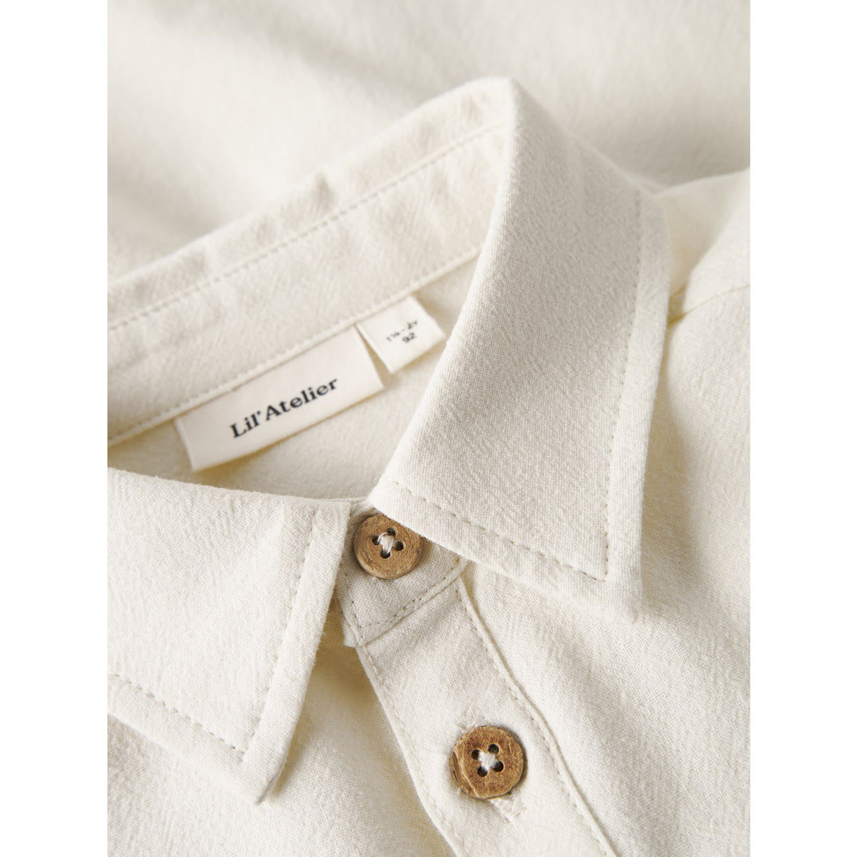 Lil'Atelier Turtledove Nmmhadam Ls Shirt Lil