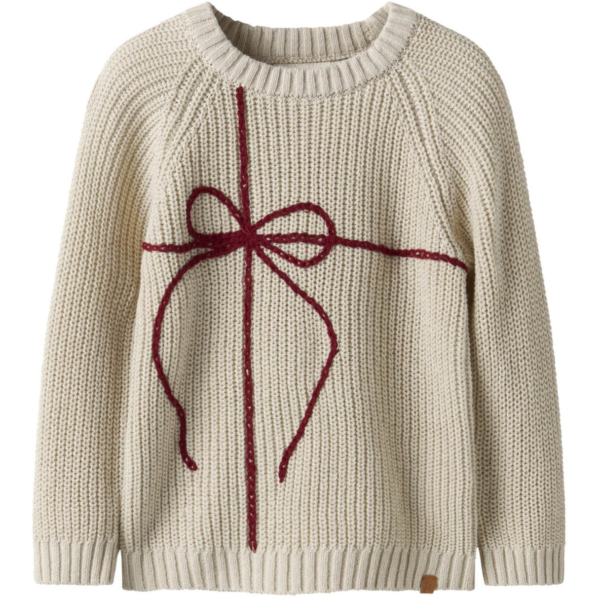 Lil'Atelier Turtledove Nmnemlen Mio Ls Knit Lil