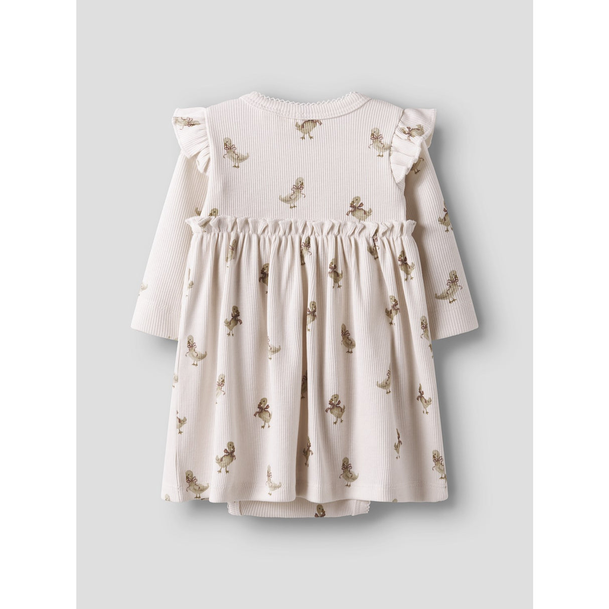 Lil'Atelier Almost Mauve Goose Nbflavo Ekn Ls Body Dress Lil