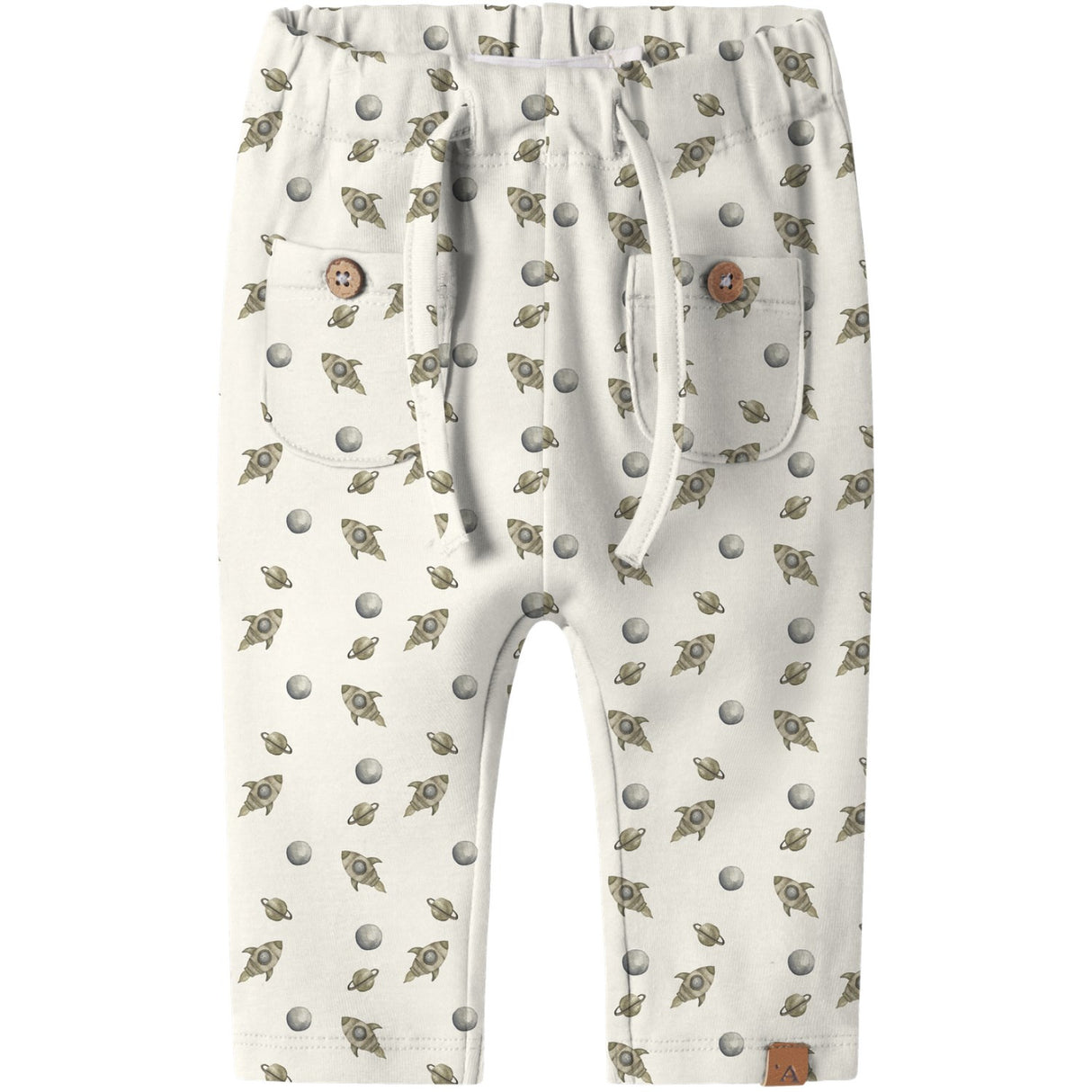 Lil'Atelier Turtledove Space Nbmlayo Gel Loose Pants Lil