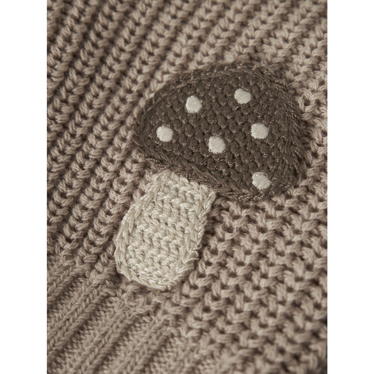 Lil'Atelier Oxford Tan Nbmemlen Lak Ls Knit Card Lil