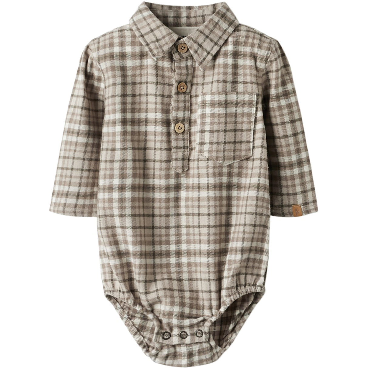 Lil'Atelier Sepia Tint Nbmrebel Ls Body Shirt Lil