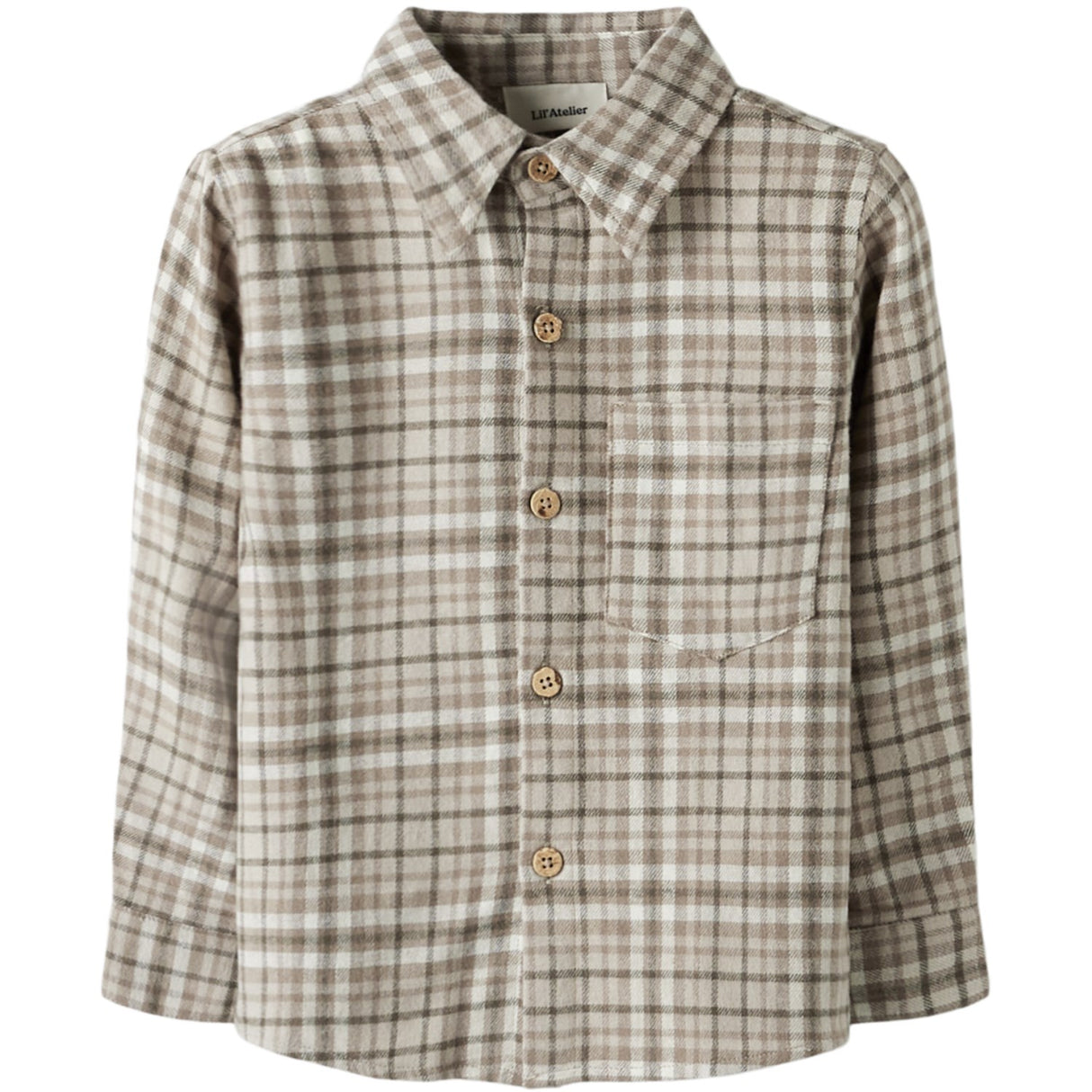 Lil'Atelier Sepia Tint Nmmrebel Ls Shirt Lil