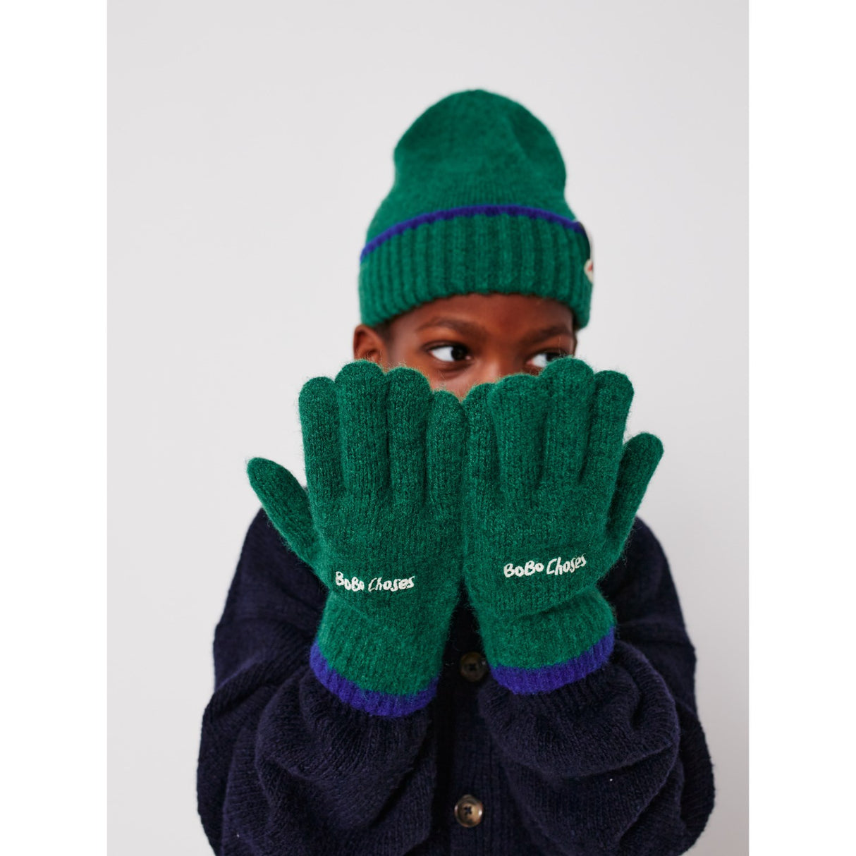 Bobo Choses Green Gloves