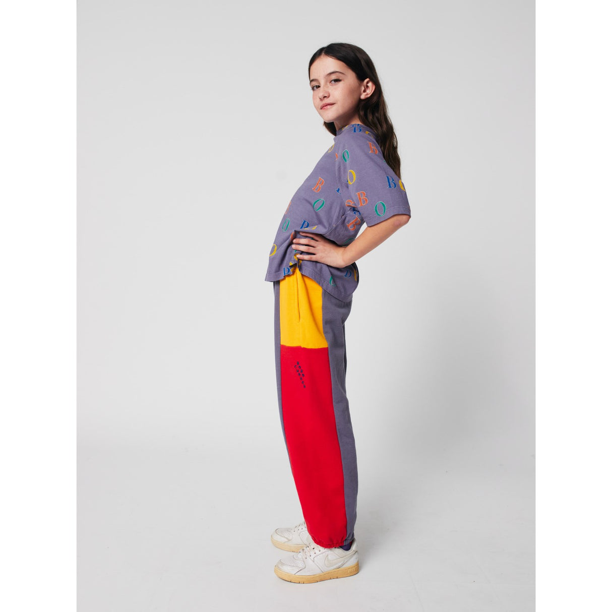 Bobo Choses Multicolor Color Block Jogging Pants