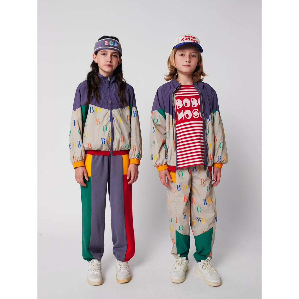 Bobo Choses Multicolor Color Block Jogging Pants