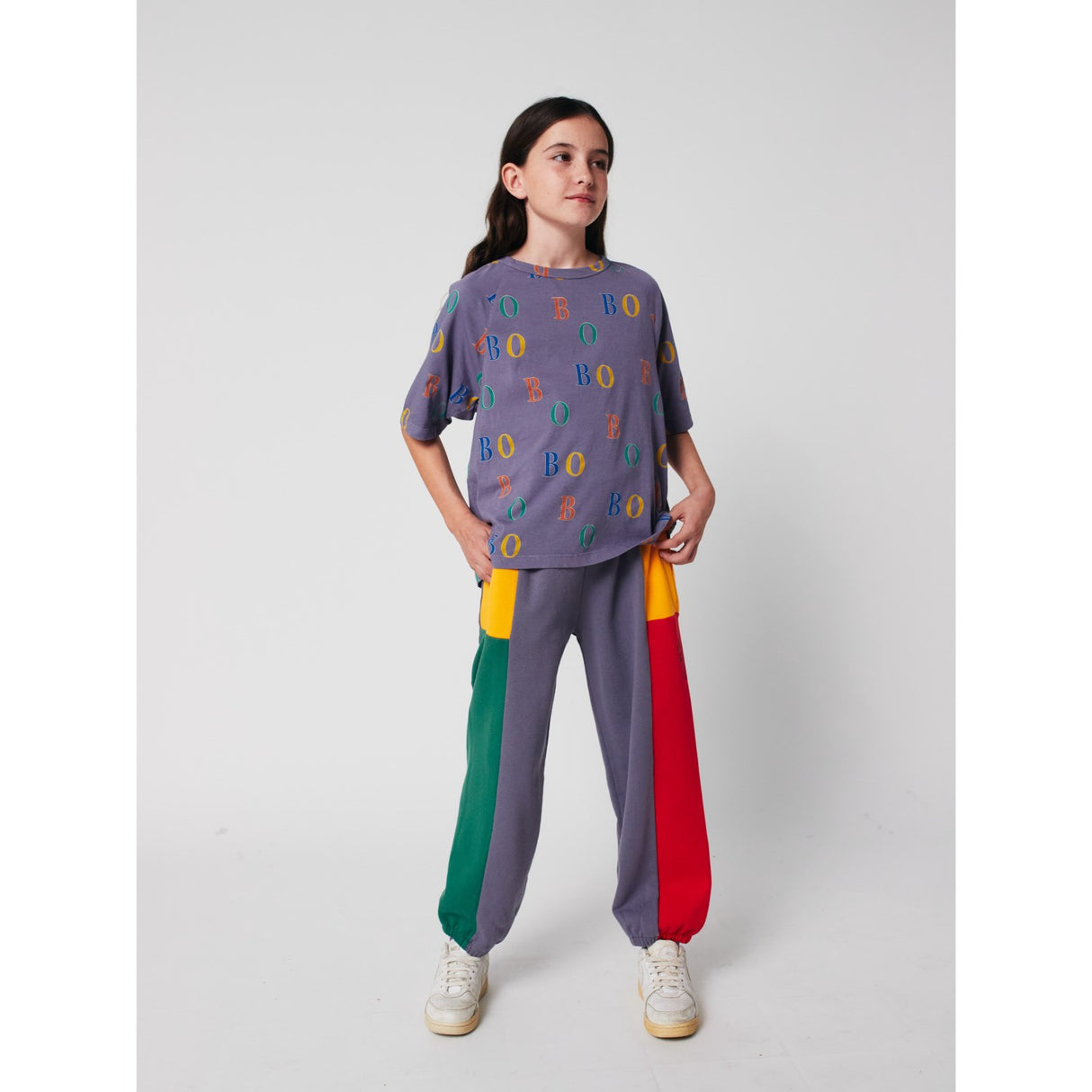 Bobo Choses Multicolor Color Block Jogging Pants