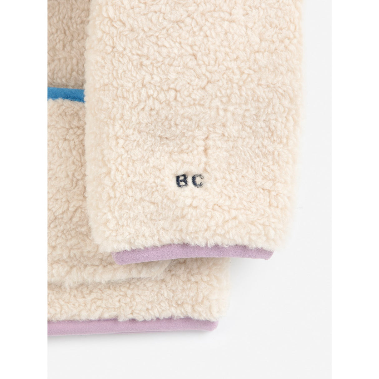 Bobo Choses Lavender Game Pawns All Over Reversible Sheepskin Jacket