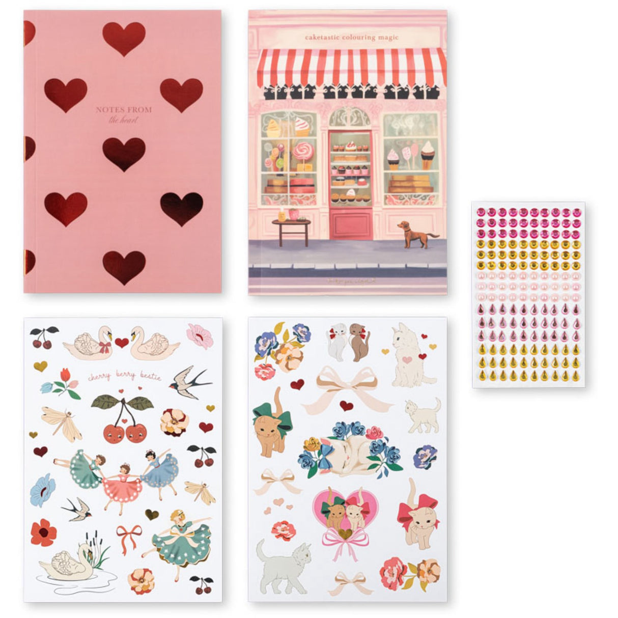 Konges Sløjd Glitter Rose Creative Art Caddy