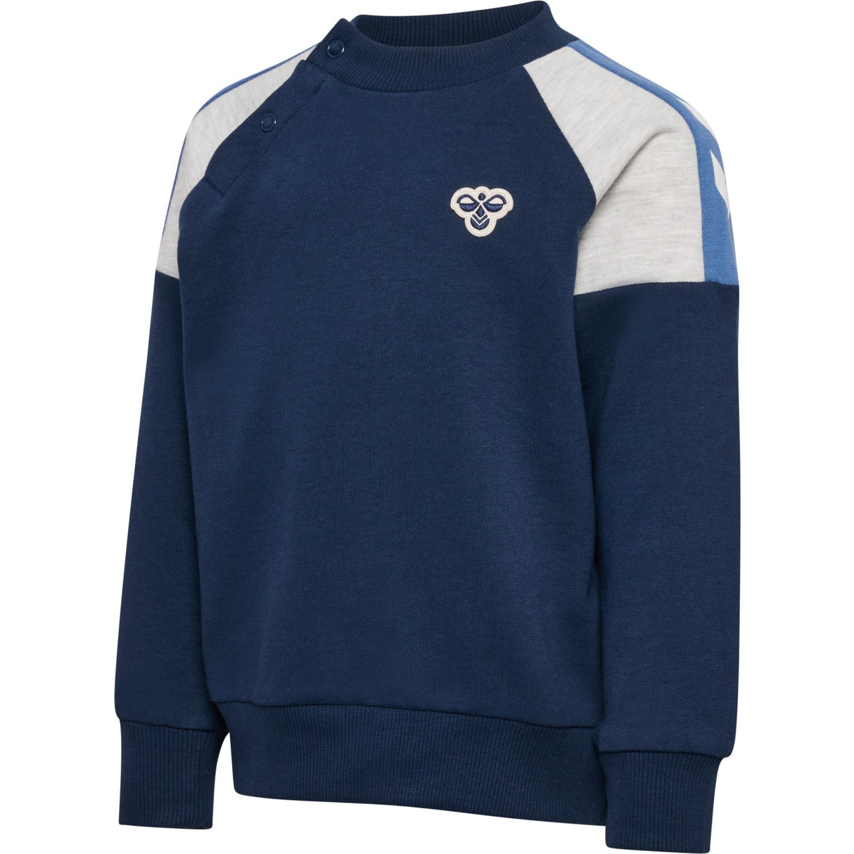Hummel Dress Blues Mini Reg Block Sweatshirt