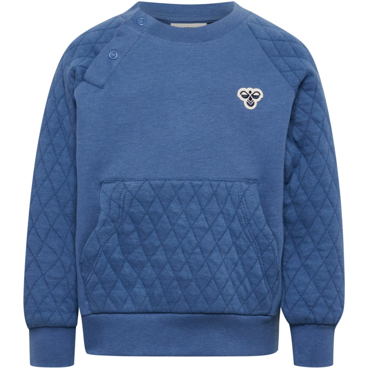 Hummel Dutch Blue Mini Loose Quilt Poc Sweatshirt