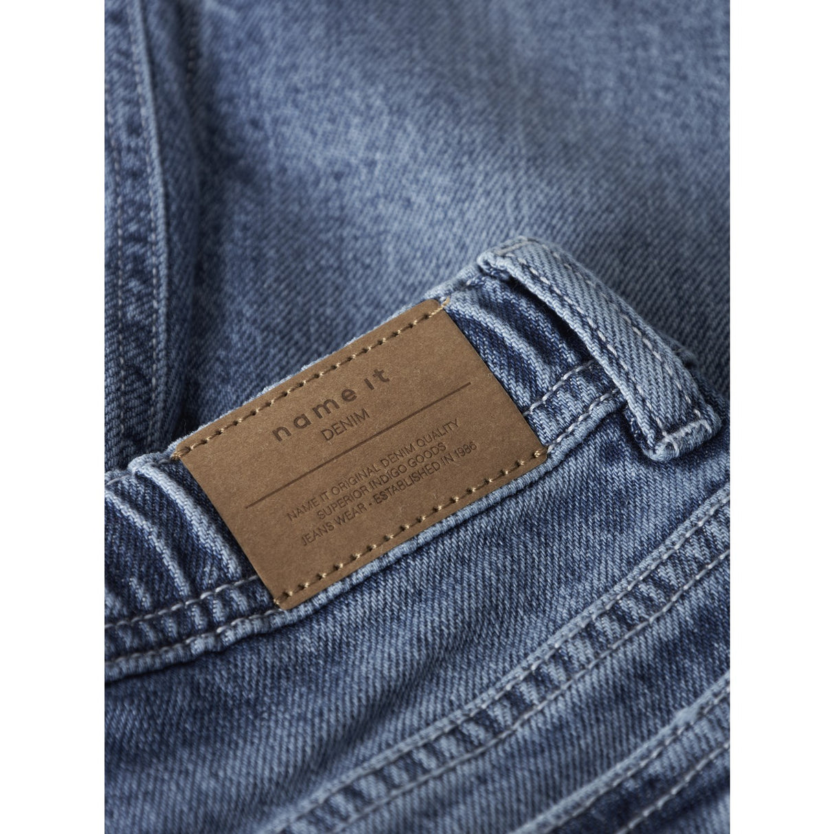 Name It Medium Blue Denim Nmmben Tapered Jeans 2310-Az T