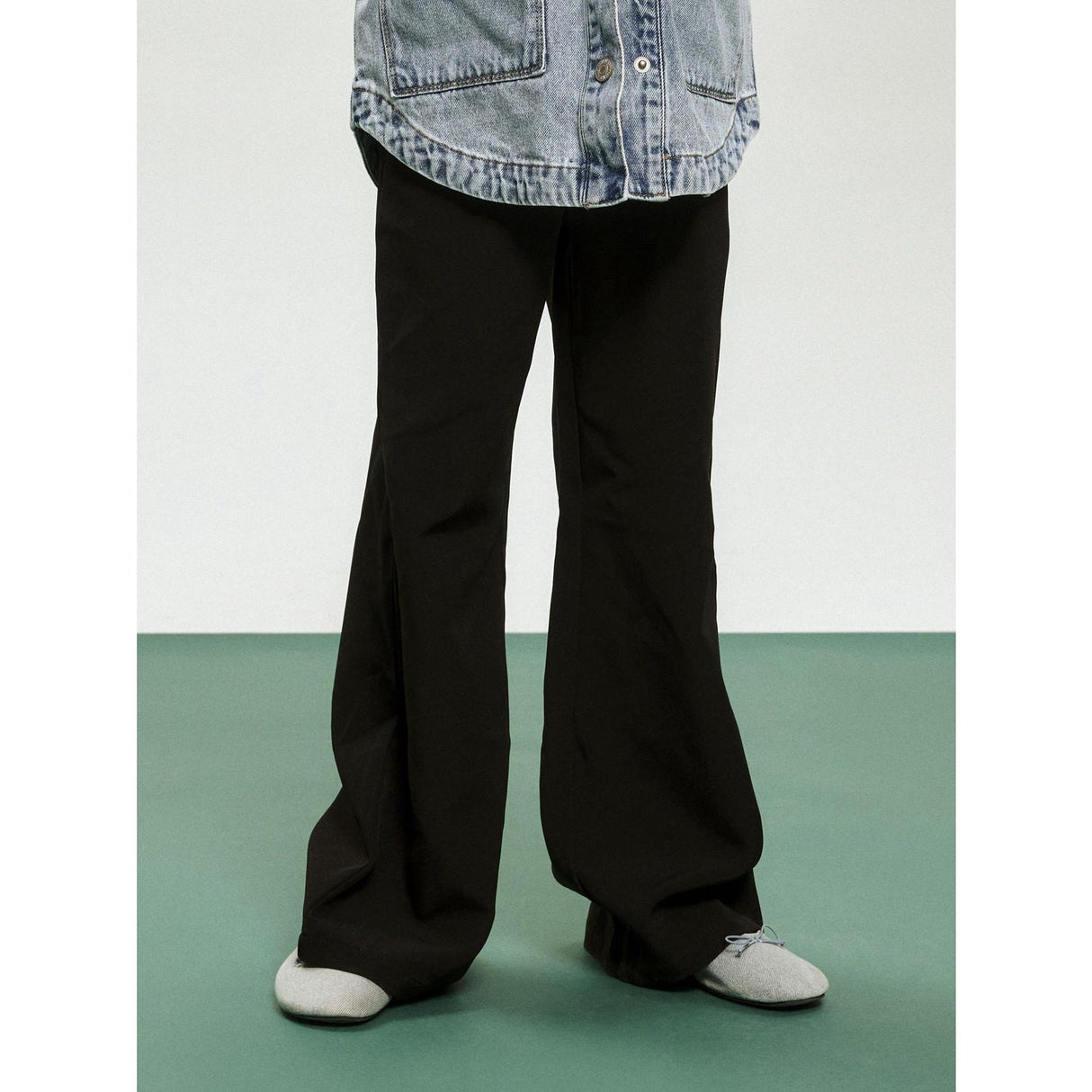 Name It Black Nkftenron Wide Pants
