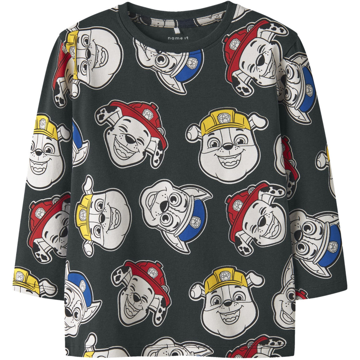 Name It Urban Chic AOP Nmmjorgen Paw Ls Nreg Top Cplg