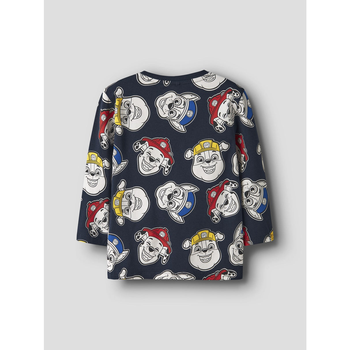 Name It Navy Blazer AOP Nmmjorgen Paw Ls Nreg Top Cplg