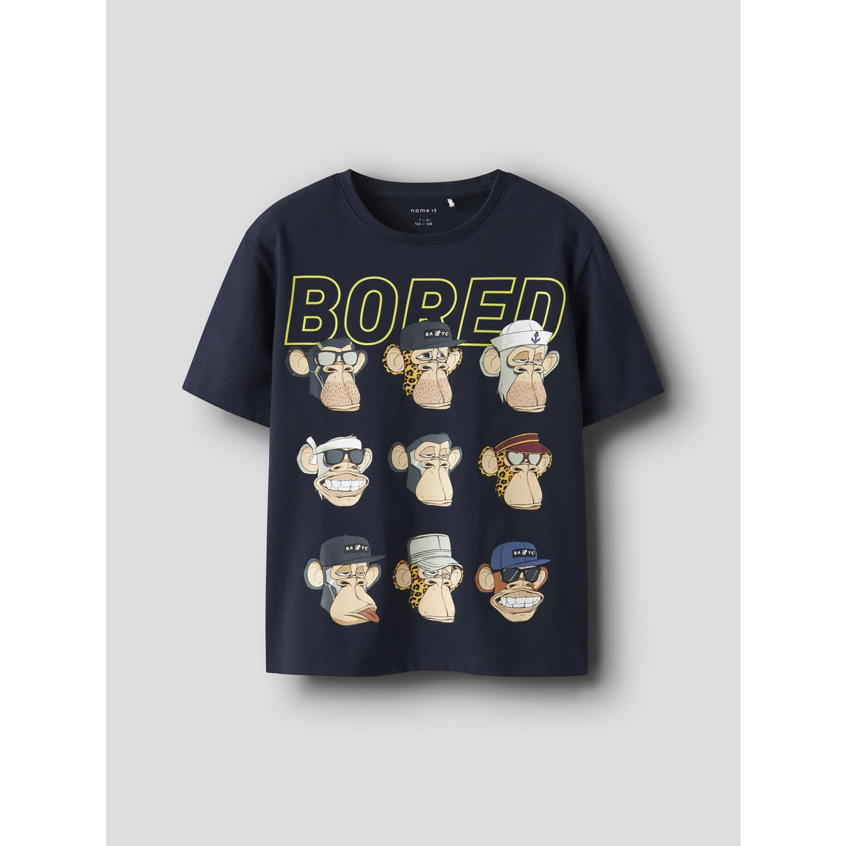 Name It Navy Blazer Nkmdrey Bod Ss Nreg Top Box Sky