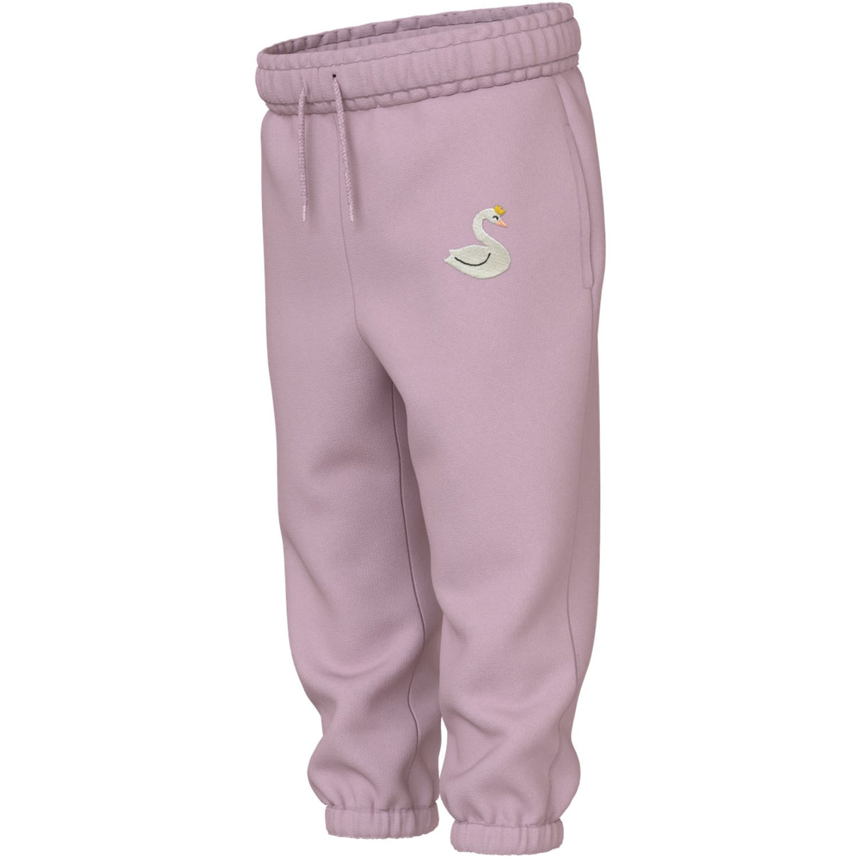 Name It Dawn Pink Swan Nmfvallene Nreg Swe Pants Bru