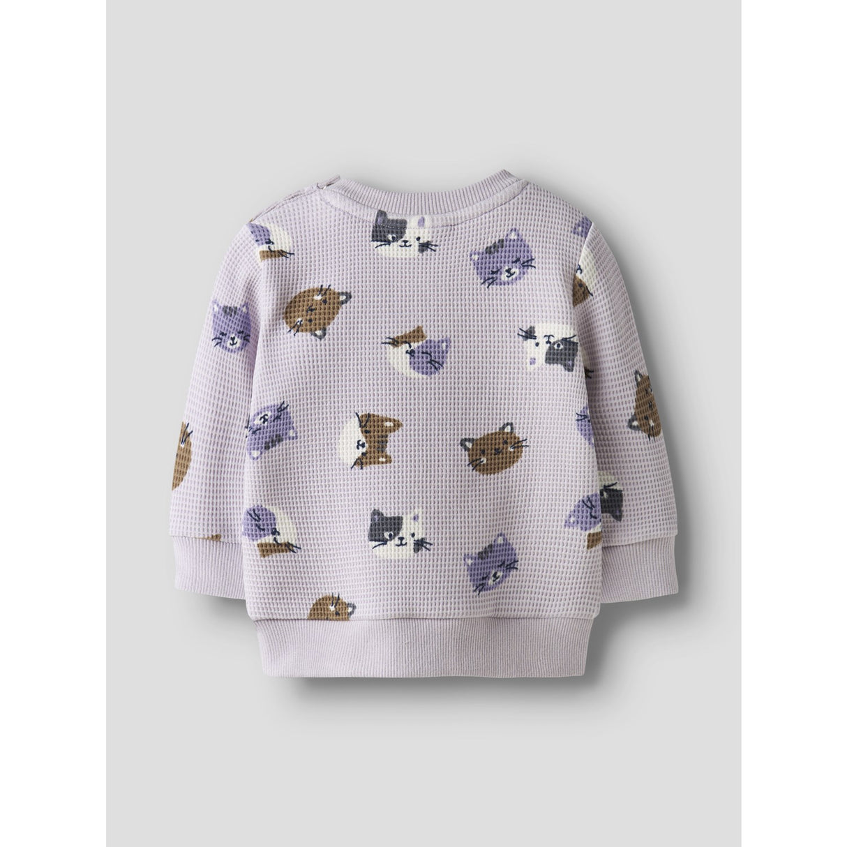 Name It Lilac Marble Nbftammie Ls O-Neck