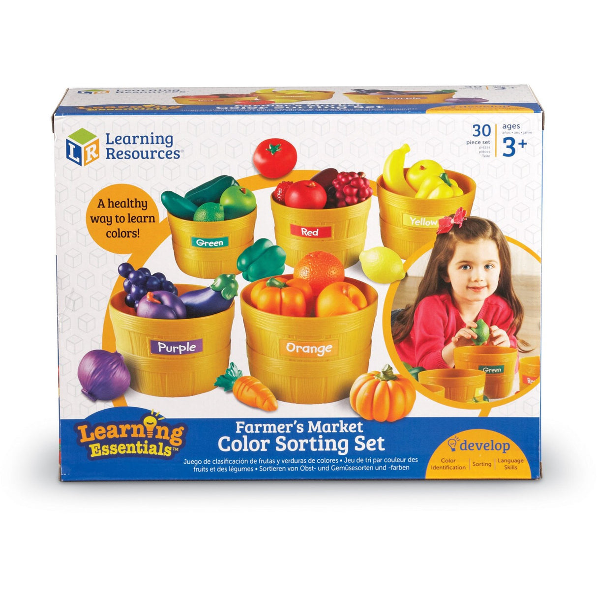Learning Resources® Farmer's Market Colour Sorting Set