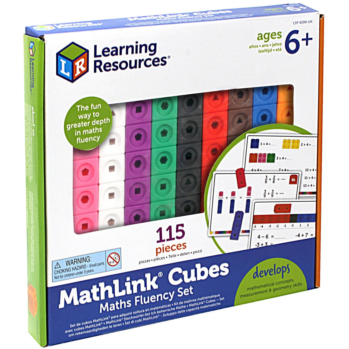 Learning Resources® MathLink® Cubes Maths Fluency Set